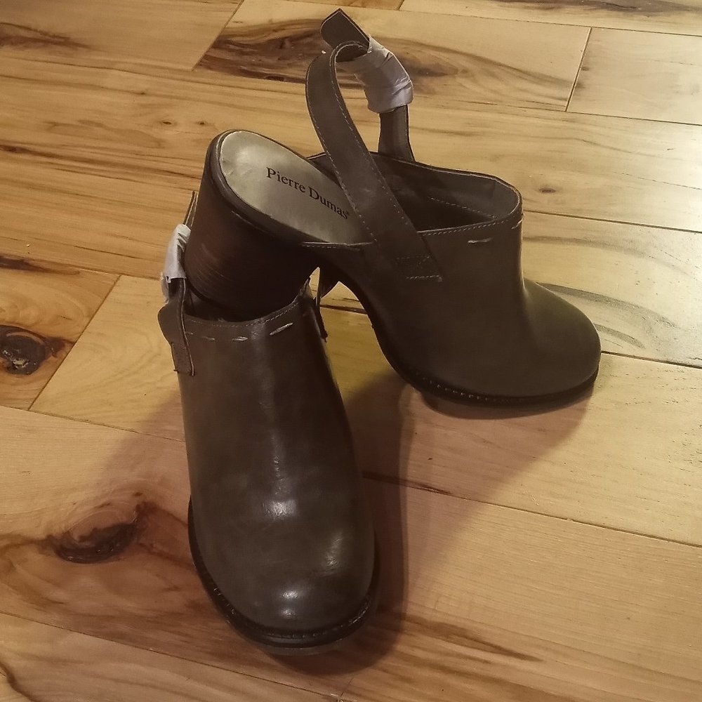 Pierre Dumas Ravenna 3 Slingback Mules Booties size 10 New